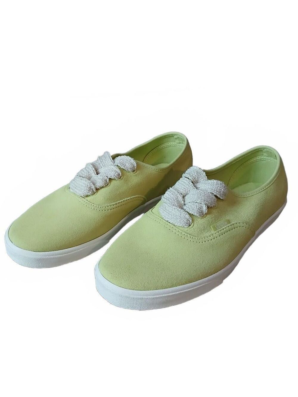 Vans Authentic Lowpro Turtle Dove Green Fat Lace Sneakers Women's 7.5 Men's 6